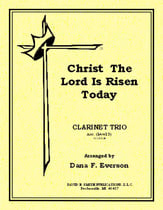 Christ the Lord is Risen Today Clarinet Trio and Piano cover